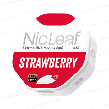 NicLeaf Strawberry Nicotine Pouches