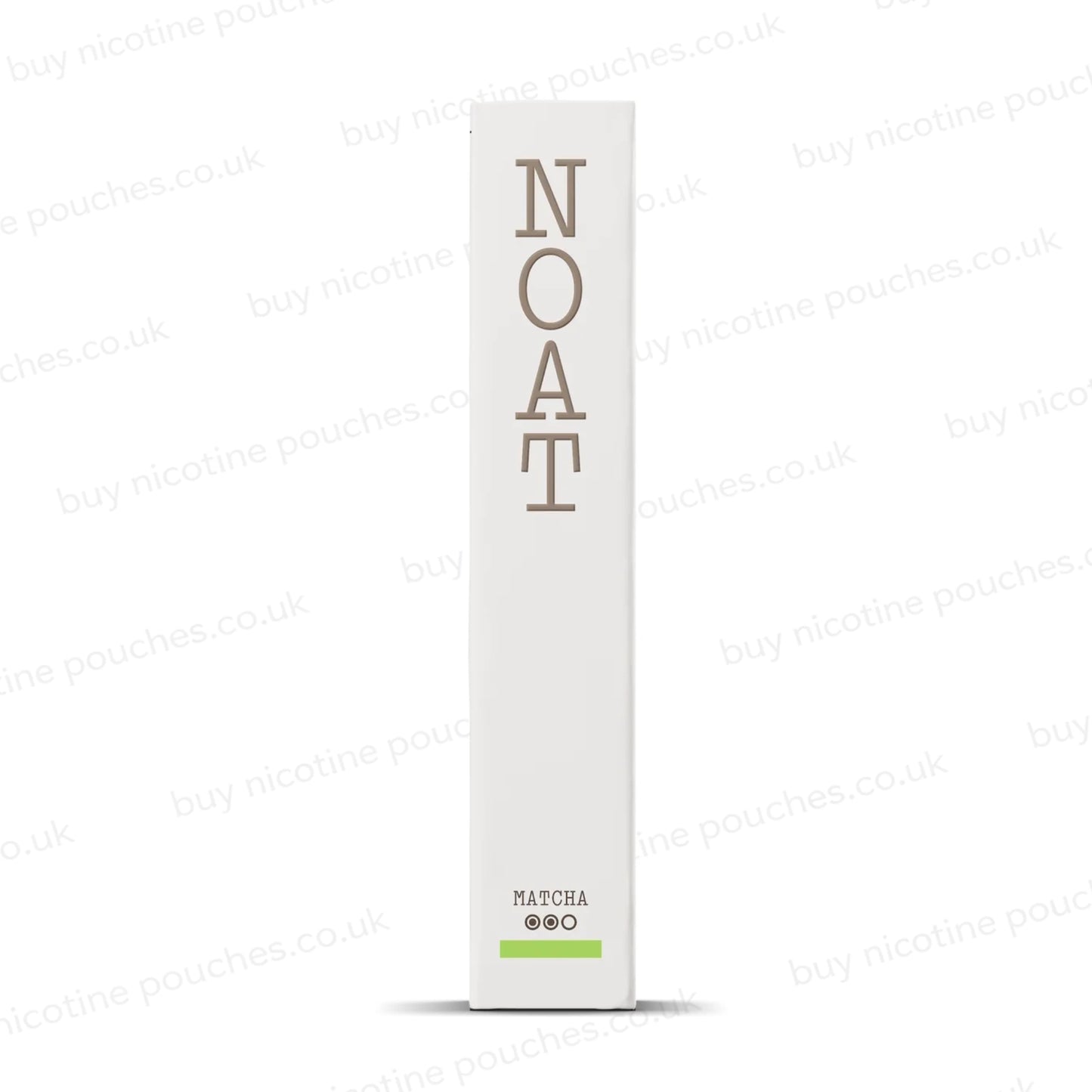 Noat Matcha Nicotine Pouches front