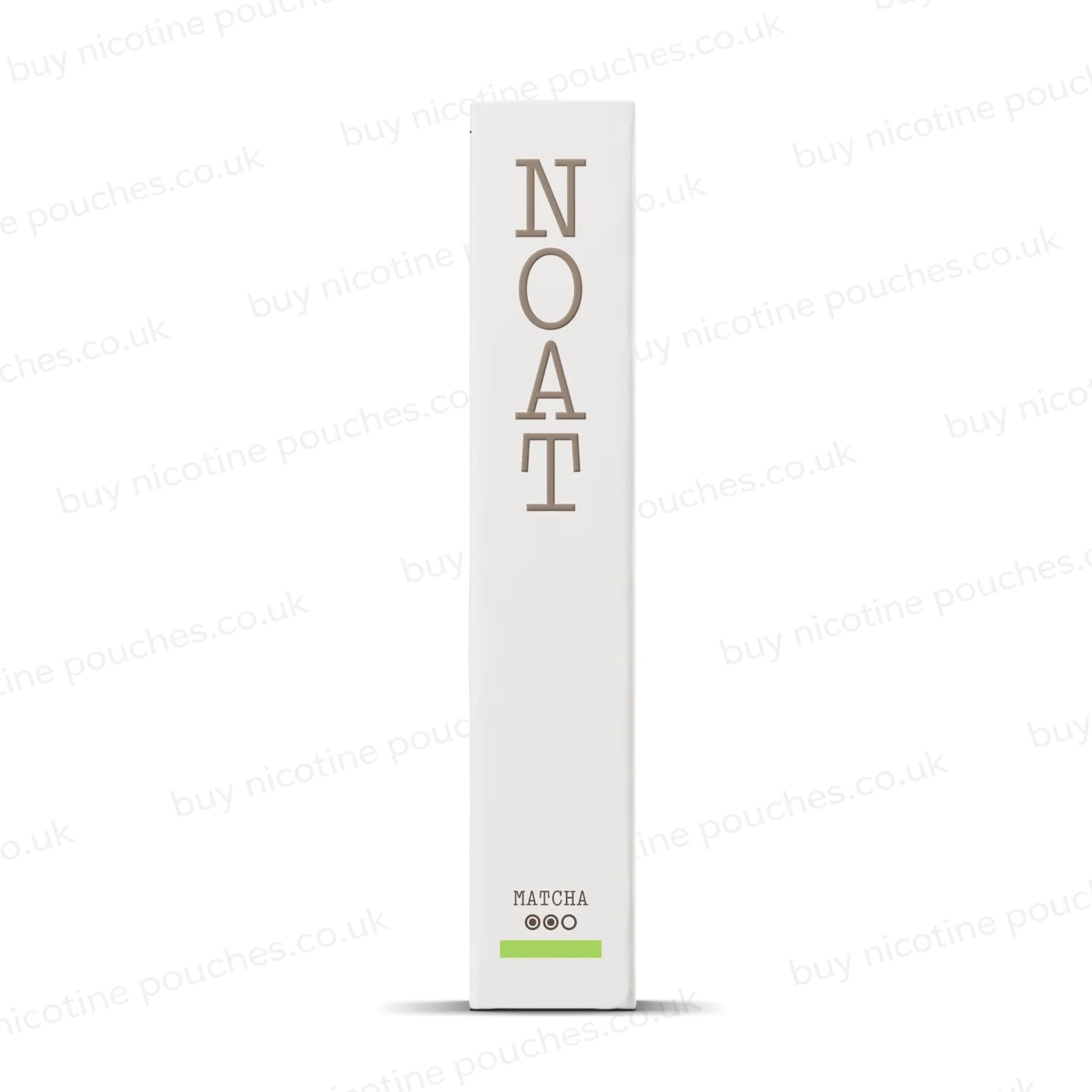 Noat Matcha Nicotine Pouches front