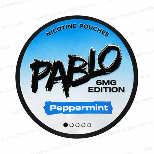 Pablo 6MG Edition Peppermint Nicotine Pouches
