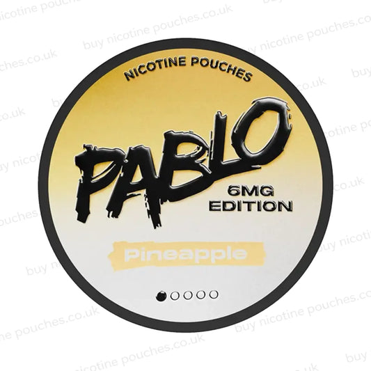 Pablo 6MG Edition Pineapple Nicotine Pouches