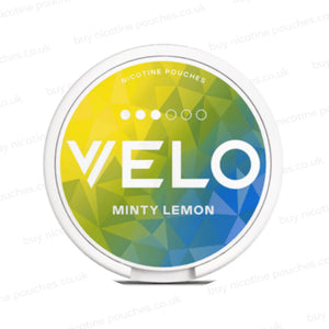 Minty Lemon Nicotine Pouches by Velo