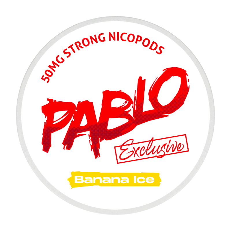 Pablo Exclusive Banana Ice Nicotine Pouches