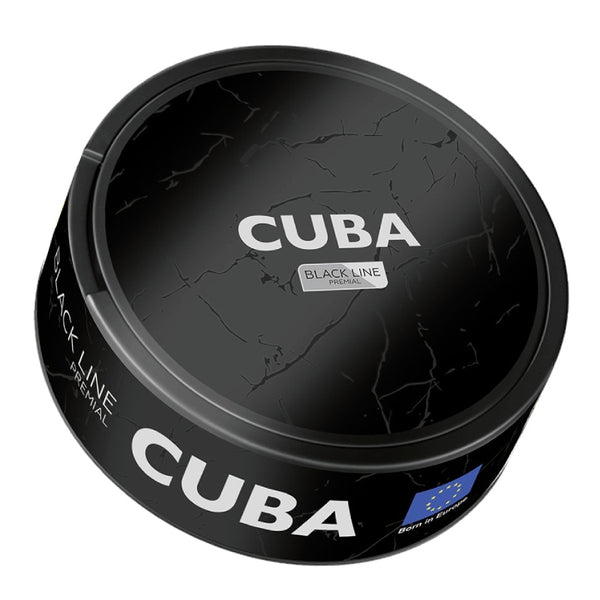Black Nicotine Pouches by Cuba 43MG