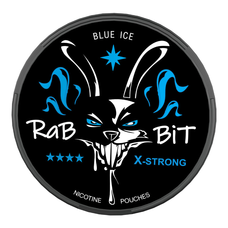 Blue Ice Rabbit Nicotine Pouches by Rabbit 26MG