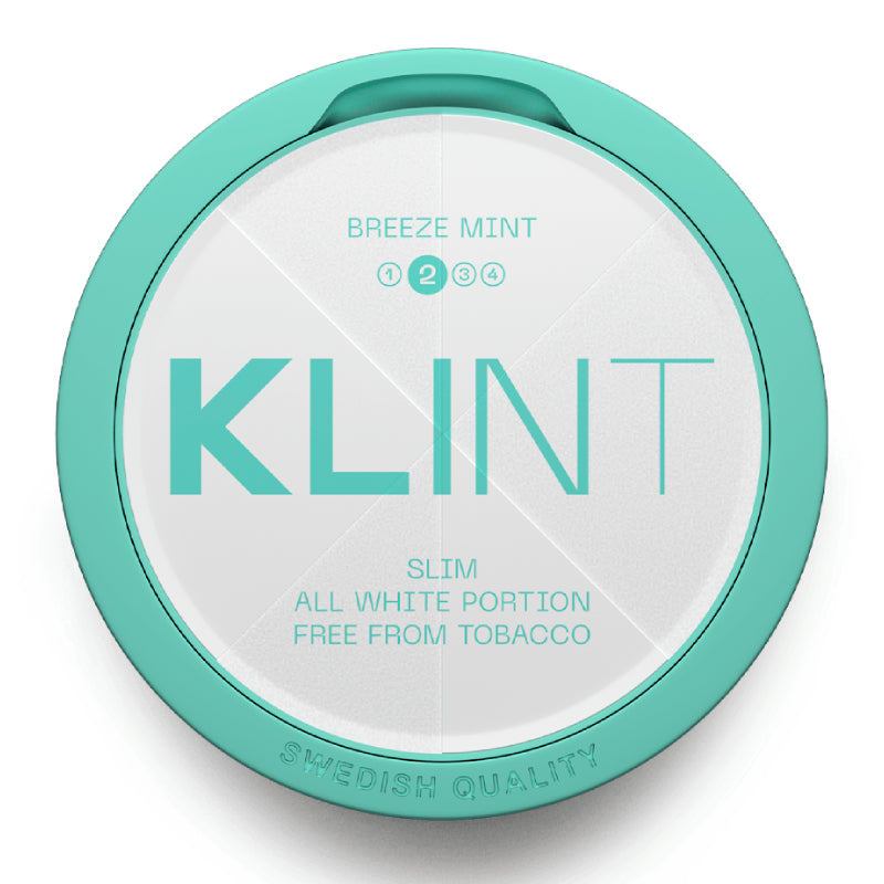Breeze Mint Nicotine Pouches by Klint 6MG