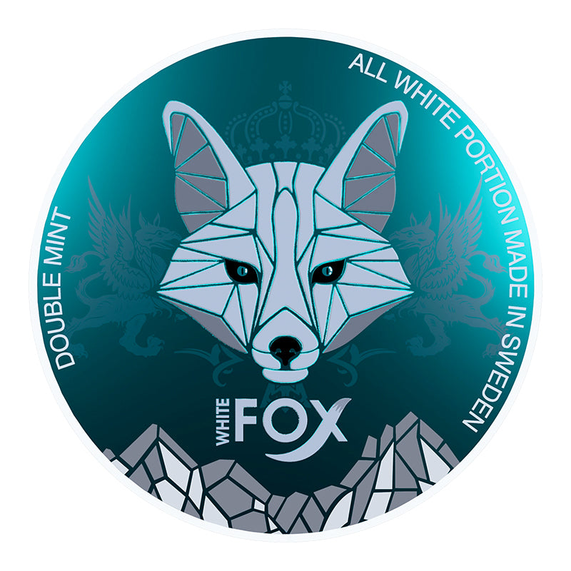 Double Mint Nicotine Pouches by White Fox 16MG