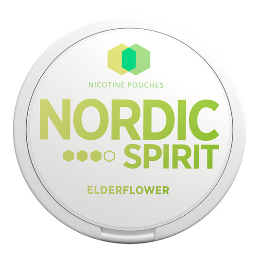 Elderflower Nicotine Pouches by Nordic Spirit 9MG