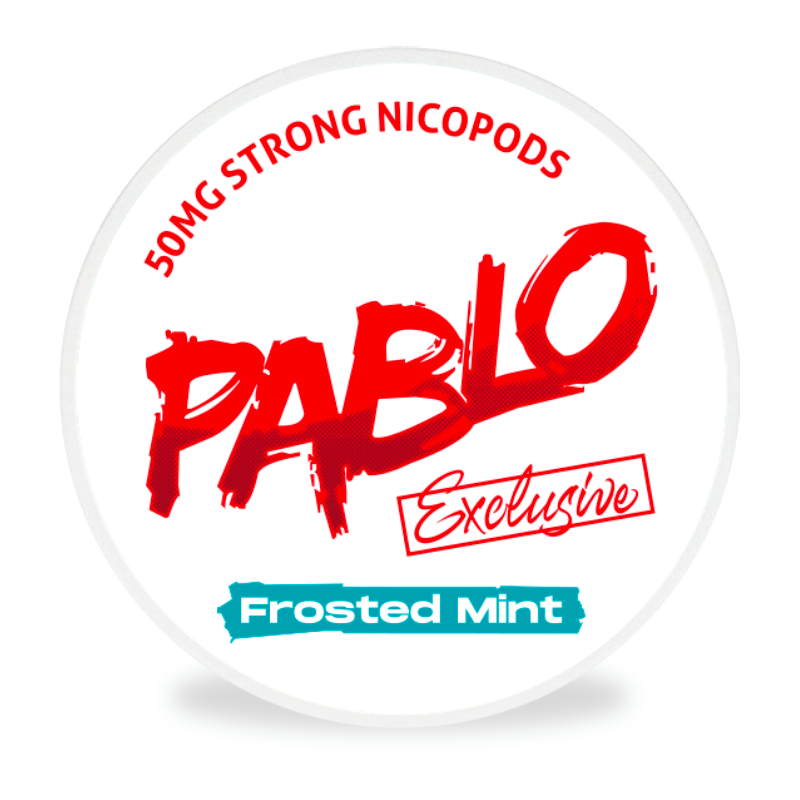 Frosted Mint Nicotine Pouches by Pablo 50MG