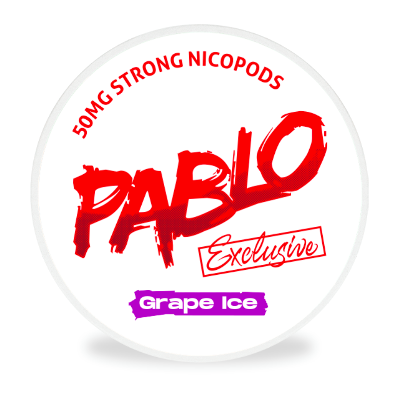 Grape Ice Nicotine Pouches by Pablo 50MG