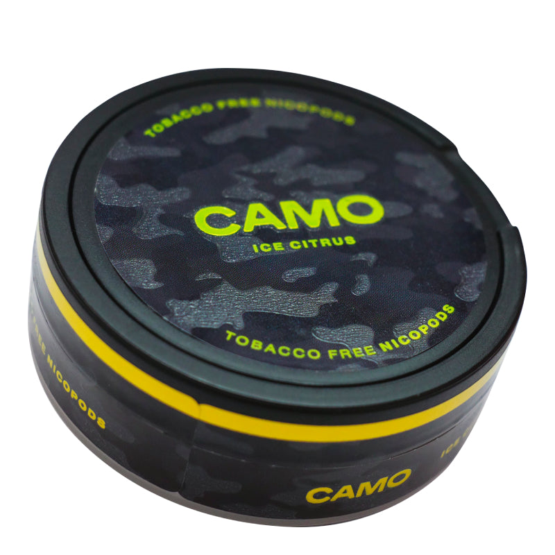 Ice Citrus Nicotine Pouches by CAMO SNUS 25MG