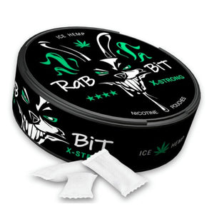 Ice Hemp Rabbit Nicotine Pouches by Rabbit 26MG