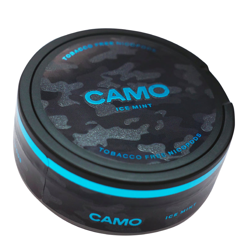 Ice Mint Nicotine Pouches by CAMO SNUS 25MG