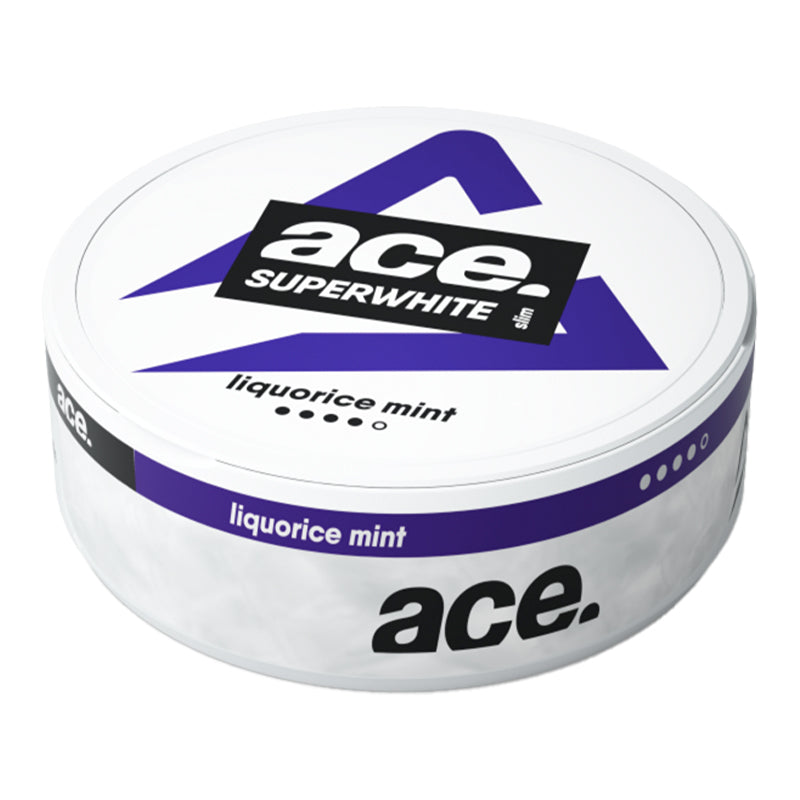 Liquorice Mint Nicotine Pouches by Ace 16MG