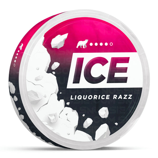 Liquorice Razz Nicotine Pouches by ICE 18MG