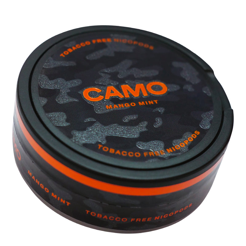 Mango Mint Nicotine Pouches by CAMO SNUS 25MG