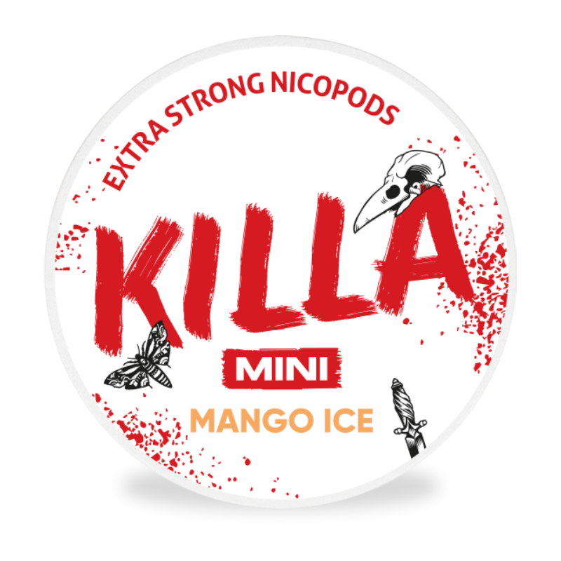 Mini Mango Ice Nicotine Pouches by Killa 16MG