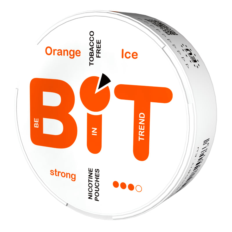 Orange Ice Nicotine Pouches by Nicobit 20MG