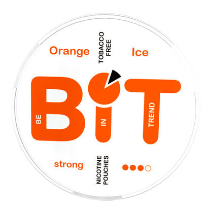 Orange Ice Nicotine Pouches by Nicobit 20MG