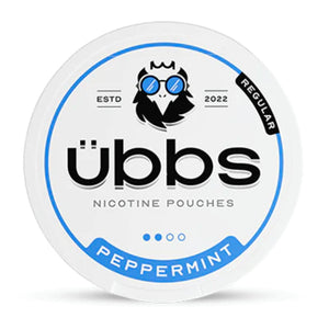 Peppermint Nicotine Pouches by Übbs 6MG