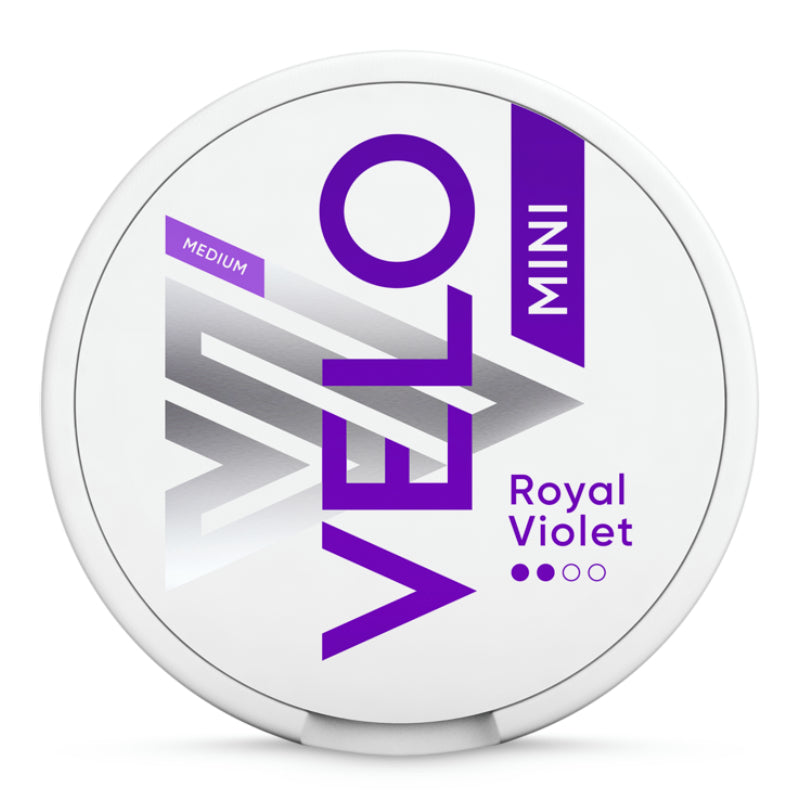 Royal Violet Mini Nicotine Pouches by Velo 6MG
