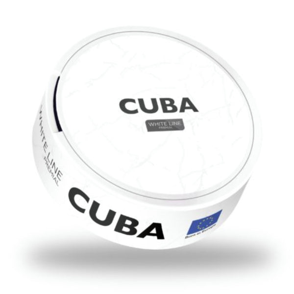 White Line Nicotine Pouches by Cuba 24MG