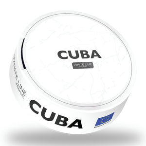 White Nicotine Pouches by Cuba 20MG