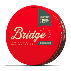 Wintergreen Nicotine Pouches by Bridge 15MG